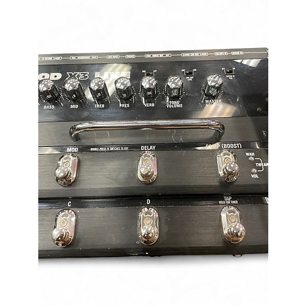 Used Line 6 Pod X3 Live Amp Modeler Effect Processor