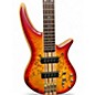 Used Jackson PRO SERIES SPECTRA IV TRANSPARENT CHERRY BURST Electric Bass Guitar thumbnail