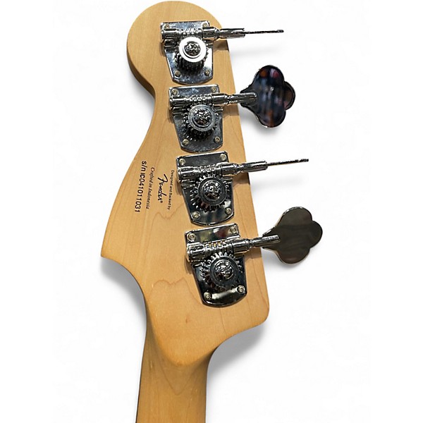 Used Squier Affinity Precision Bass Black Electric Bass Guitar