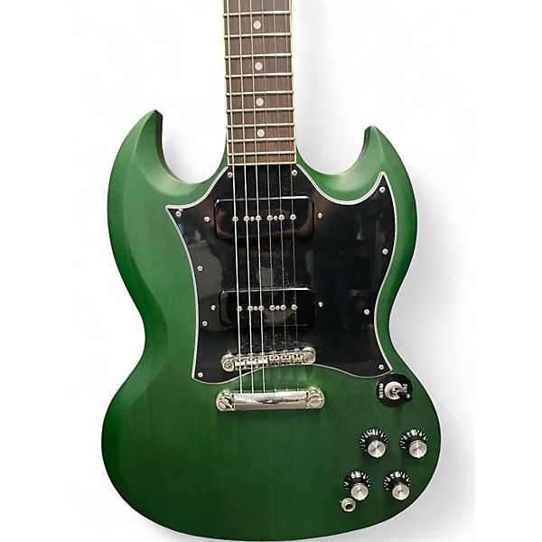Used Epiphone SG CLASSIC Green Solid Body Electric Guitar