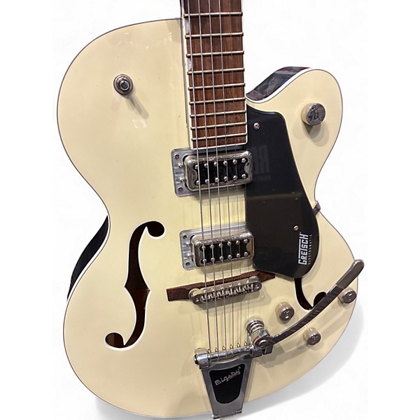 Used Gretsch Guitars G5420T Electromatic Vintage White Hollow Body Electric Guitar