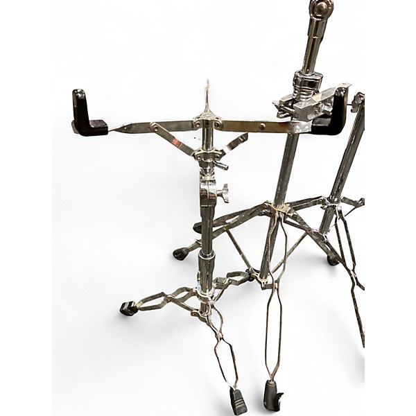 Used Pearl 5 Piece Rhythm Black and Silver Drum Kit