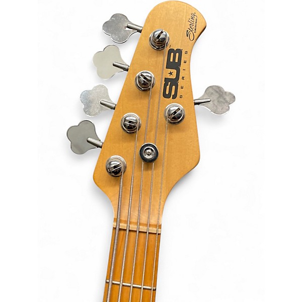Used Sterling by Music Man SUB 5 BLACK Electric Bass Guitar