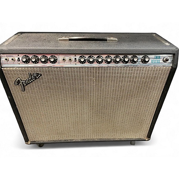 Vintage 1976 Fender Twin Reverb 2x12 Tube Guitar Combo Amp