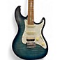 Used Sire Larry Carlton S7 FM Trans Blue Solid Body Electric Guitar