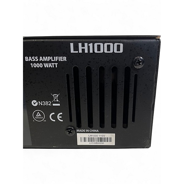 Used Hartke LH1000 1000W Bass Amp Head