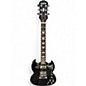 Used Epiphone SG Standard Black Solid Body Electric Guitar
