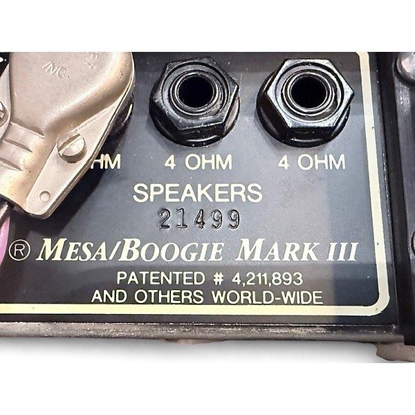 Vintage 1987 MESA/Boogie MARK III 1X12 COMBO Tube Guitar Combo Amp