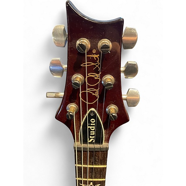 Used 2011 PRS Studio Orange Tiger Solid Body Electric Guitar