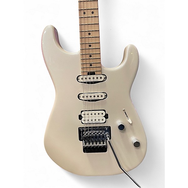 Used Charvel Pro Mod San Dimas HSS FLOYD PLATINUM PEARL Solid Body Electric Guitar