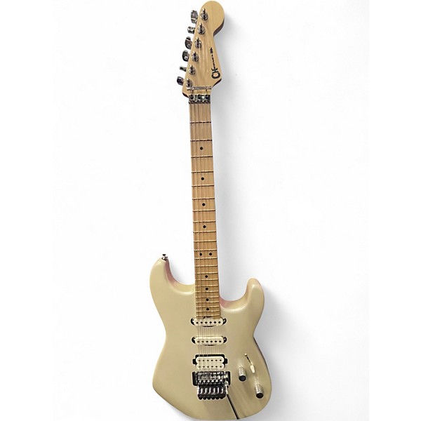 Used Charvel Pro Mod San Dimas HSS FLOYD PLATINUM PEARL Solid Body Electric Guitar