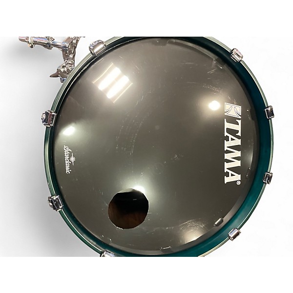Used TAMA 4 Piece Starclassic AQUA OCEAN FRONT Drum Kit