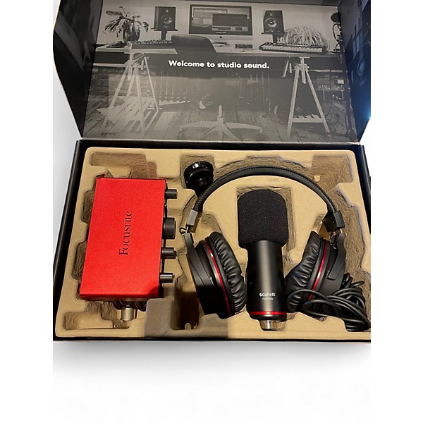 Used Focusrite SCARLET SOLO STUDIO