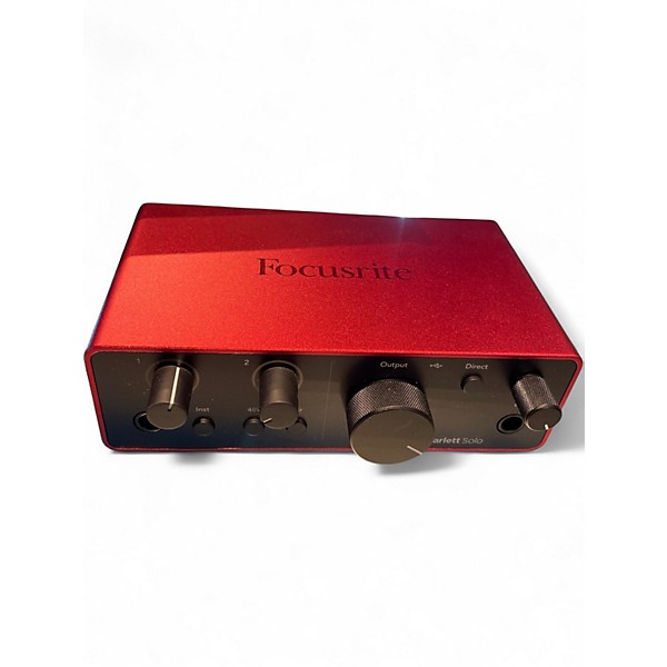 Used Focusrite SCARLET SOLO STUDIO