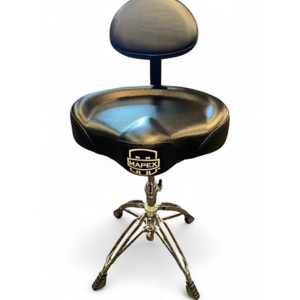 Used Mapex SADDLE TOP DRUM THRONE Drum Throne