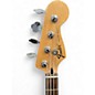 Used Fender Jaguar Bass Silver Electric Bass Guitar