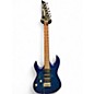 Used Ibanez GRX70QAL Transparent Blue Burst Electric Guitar thumbnail
