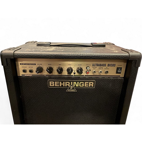 Used Behringer Ultrabass BX300 30W 1x10 Bass Combo Amp