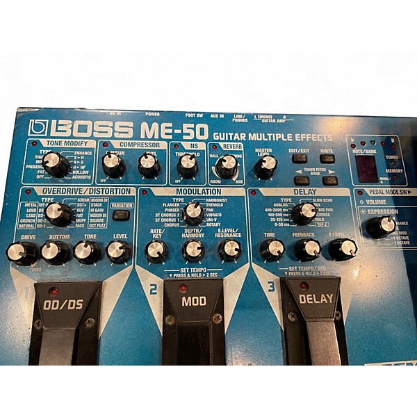 Used BOSS ME50 Guitar Multi Effect Processor