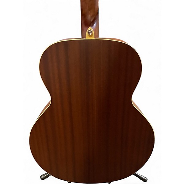 Used Dean EAB AE Natural Acoustic Bass Guitar