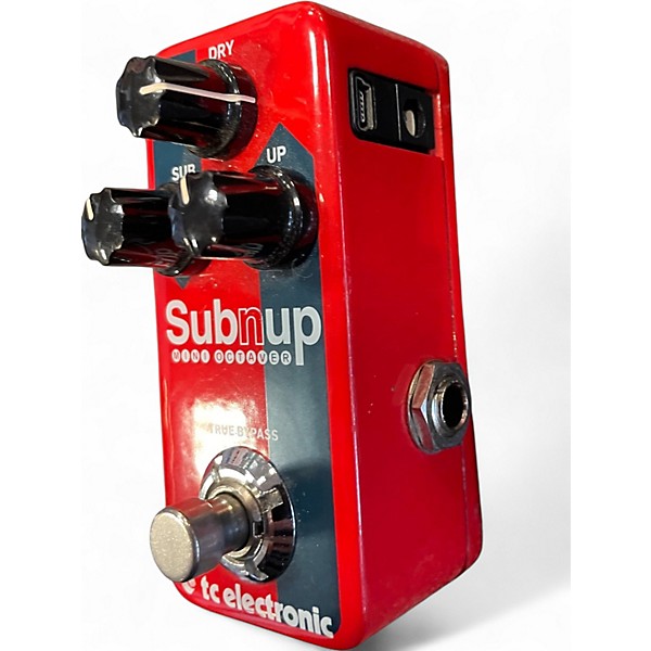 Used TC Electronic Sub N Up Mini Octaver Effect Pedal
