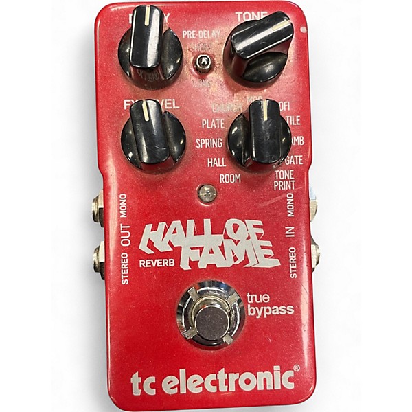 Used TC Electronic Hall Of Fame Reverb Effect Pedal