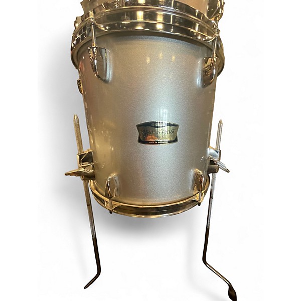 Used Yamaha 4 Piece Manu Katche Jr Silver Drum Kit