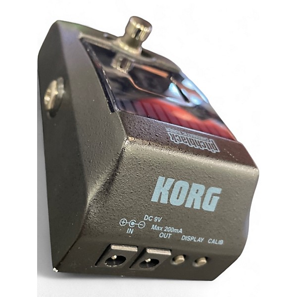 Used KORG PB01 Pitchblack Chromatic Tuner Pedal