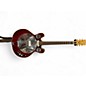 Used Mosrite D100 Trans Red Resonator Guitar thumbnail