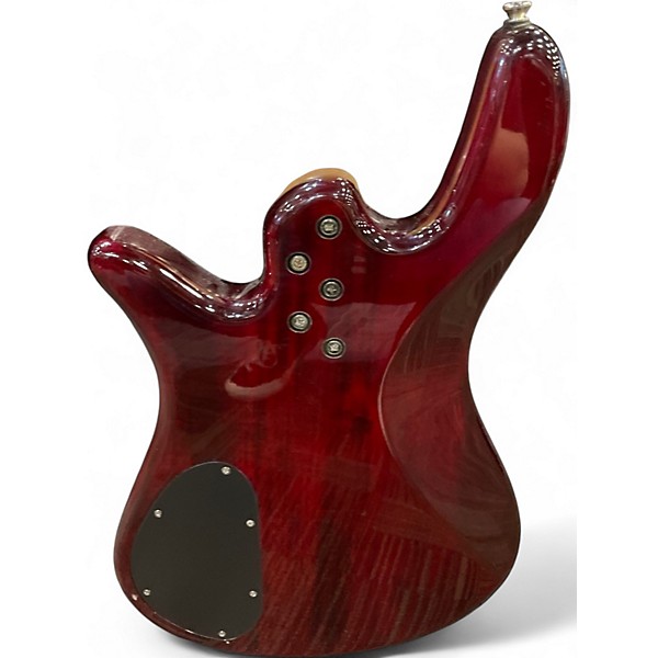 Used Spector Legend 5 Standard quilt red Electric Bass Guitar