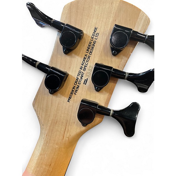 Used Spector Legend 5 Standard quilt red Electric Bass Guitar