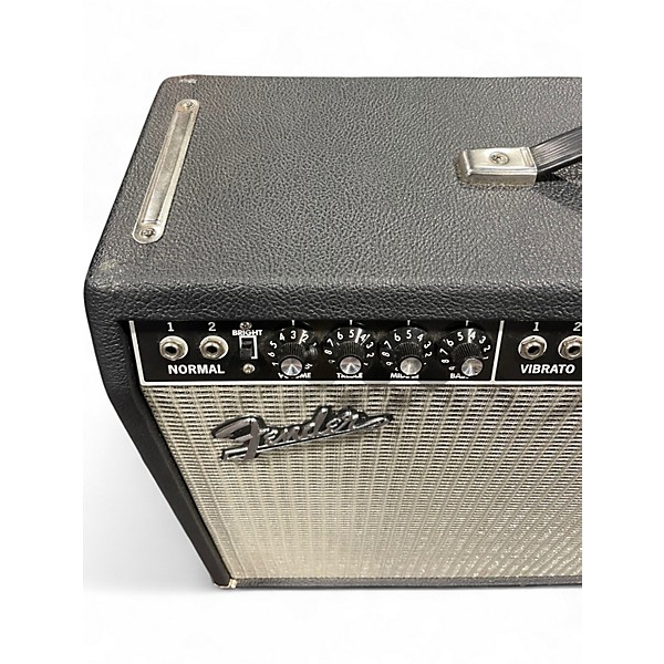 Used Fender 1965 Reissue Twin Reverb 85W 2x12 Tube Guitar Combo Amp