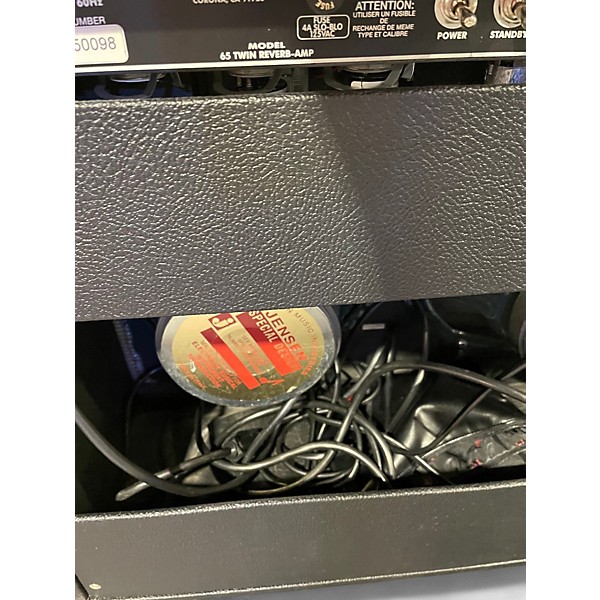 Used Fender 1965 Reissue Twin Reverb 85W 2x12 Tube Guitar Combo Amp