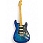 Used Fender Player Plus Stratocaster Blue Burst Solid Body Electric Guitar thumbnail