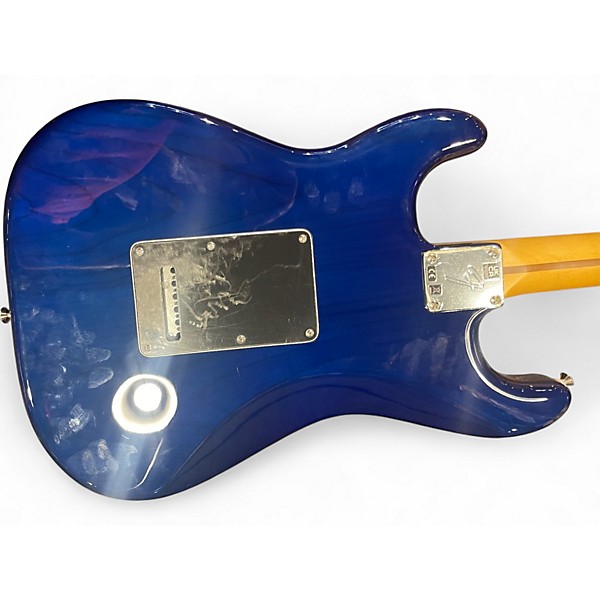 Used Fender Player Plus Stratocaster Blue Burst Solid Body Electric Guitar