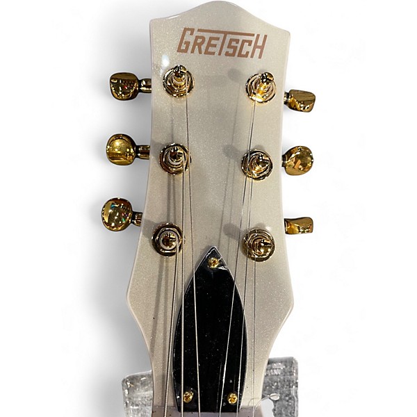 Used Gretsch Guitars G5237 SPARKLE WHITE Solid Body Electric Guitar