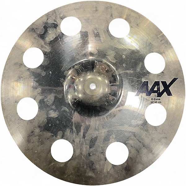 Used SABIAN 18in AAX OZONE CRASH Cymbal