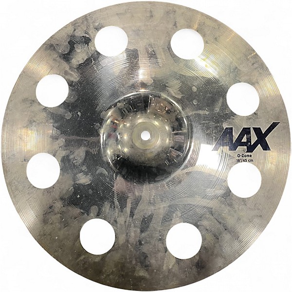 Used SABIAN 18in AAX OZONE CRASH Cymbal