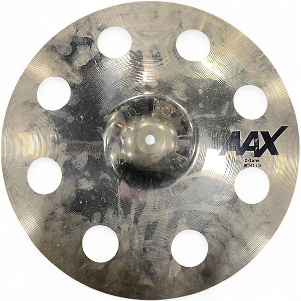 Used SABIAN 18in AAX OZONE CRASH Cymbal