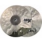 Used SABIAN 14in HHX COMPLEX MEDIUM HI HATS Cymbal