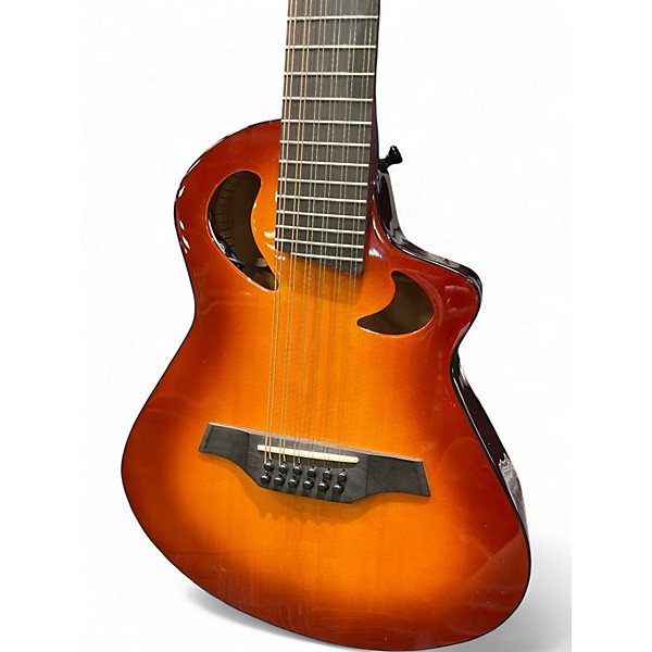 Used Veillette Avante Series Gryphon D-Tuned Tobacco Burst 12 String Acoustic Electric Guitar