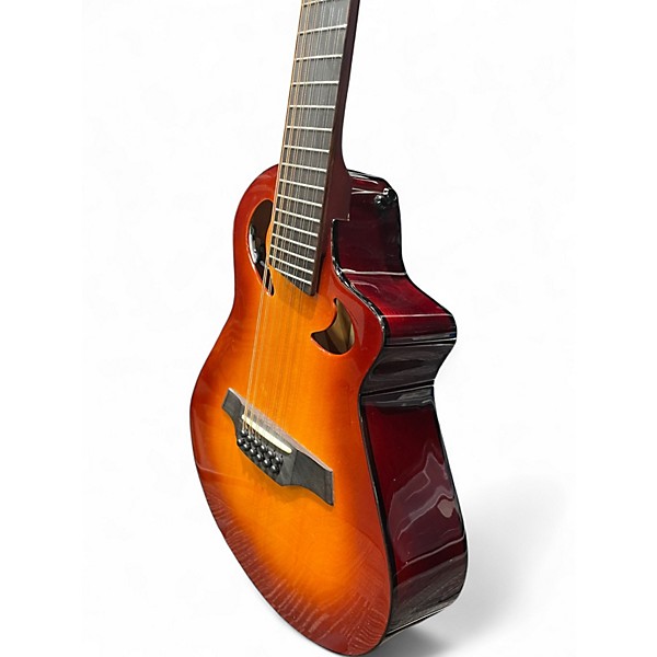 Used Veillette Avante Series Gryphon D-Tuned Tobacco Burst 12 String Acoustic Electric Guitar