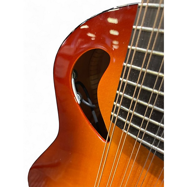 Used Veillette Avante Series Gryphon D-Tuned Tobacco Burst 12 String Acoustic Electric Guitar