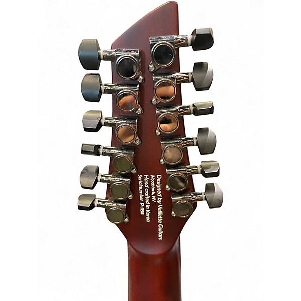 Used Veillette Avante Series Gryphon D-Tuned Tobacco Burst 12 String Acoustic Electric Guitar