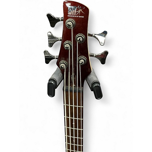 Used Ibanez SR305 5 String RED Electric Bass Guitar