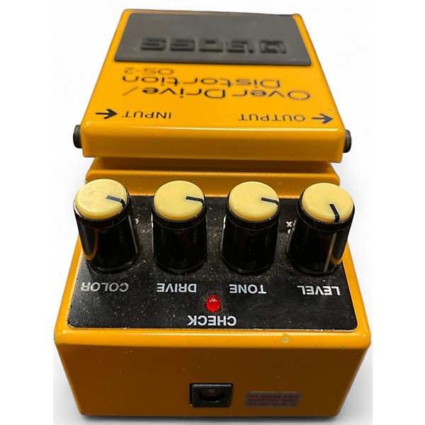 Used BOSS OS2 Overdrive Distortion Effect Pedal