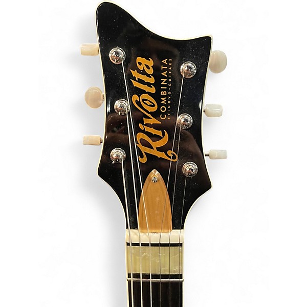 Used Rivolta COMBIINATA 6 Shell Pink Solid Body Electric Guitar