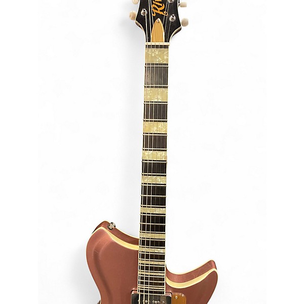 Used Rivolta COMBIINATA 6 Shell Pink Solid Body Electric Guitar