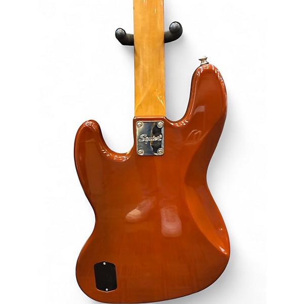 Used Fender SQUIER CLASSIC VIBE 70S JAZZ  Brown Electric Bass Guitar