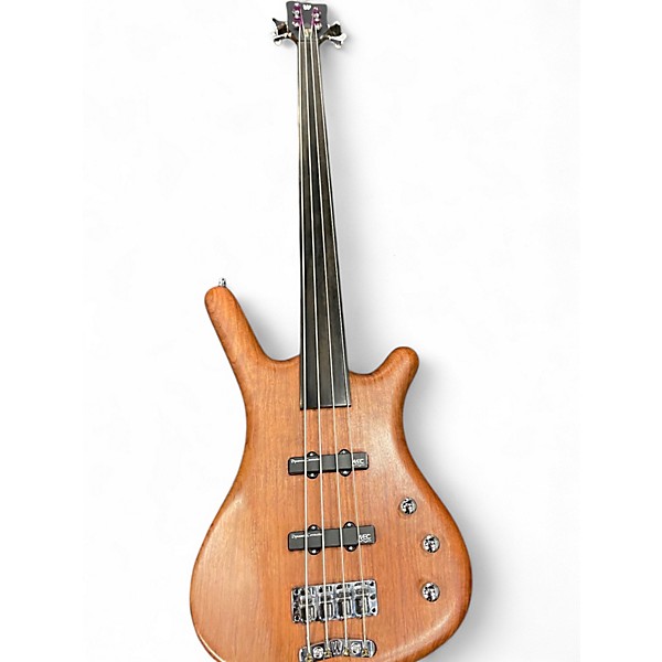 Used Warwick Corvette 4 String Brown Electric Bass Guitar